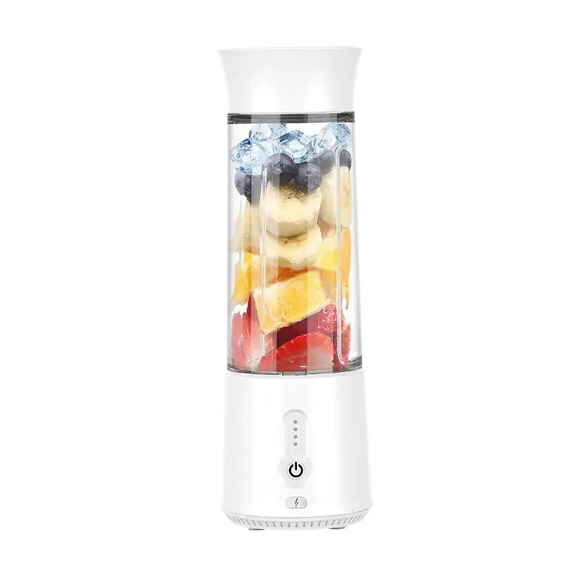 Taigh-Portable Electric Blender Mini Handheld Fruit Mixer with 6 Blades Personal USB Rechargeable Juices Cup 500ML