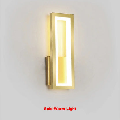 Modern Minimalist Wall Lamps Home Decor Living Room Bedroom Bedside 16W Ac96V-260V Led Sconce Black White Light Aisle Decoration