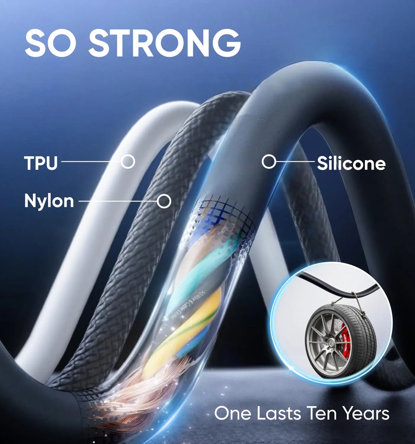【Tiktokshopblackfriday】New - MAGIC JOHN 4-In-1 Charging Cable, Super Fast 240W Charging with RGB Light